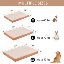 Load image into Gallery viewer, Petorrey Waterproof Dog Bed for Large Dogs, Orthopedic Dog Bed with Machine Washable Cover, Comfy Touch Dog Bed for Medium, Large, Extra Large Dogs
